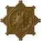 Ekena Millwork Antilles Ceiling Medallion (Fits Canopies up to 6"), Hand-Painted Gold, 38 1/4"OD x 1 1/2"P CM38ANGLS - alternate 1